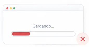 Página cargando lentamente