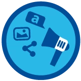 badge Marketing Digital y Estrategia Online