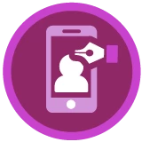 badge Ilustración para Productos Digitales