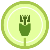 badge Redes de Internet